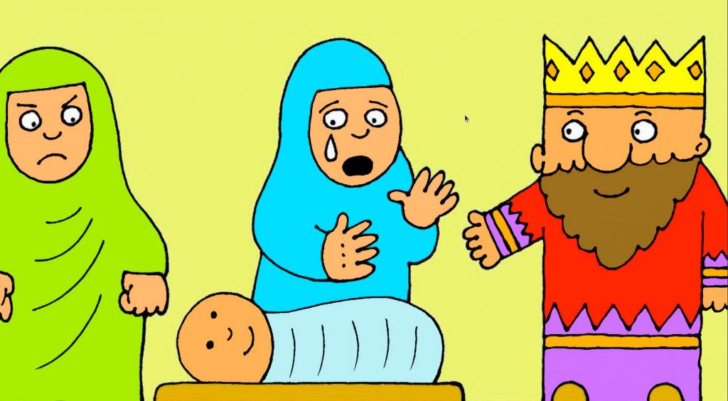 King Solomon and the two mothers