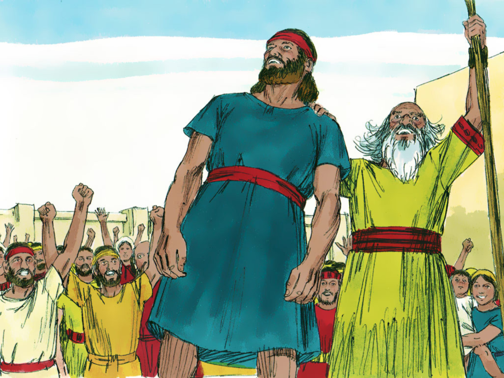 Samuel appoints Samuel as the 1st King of Israel 